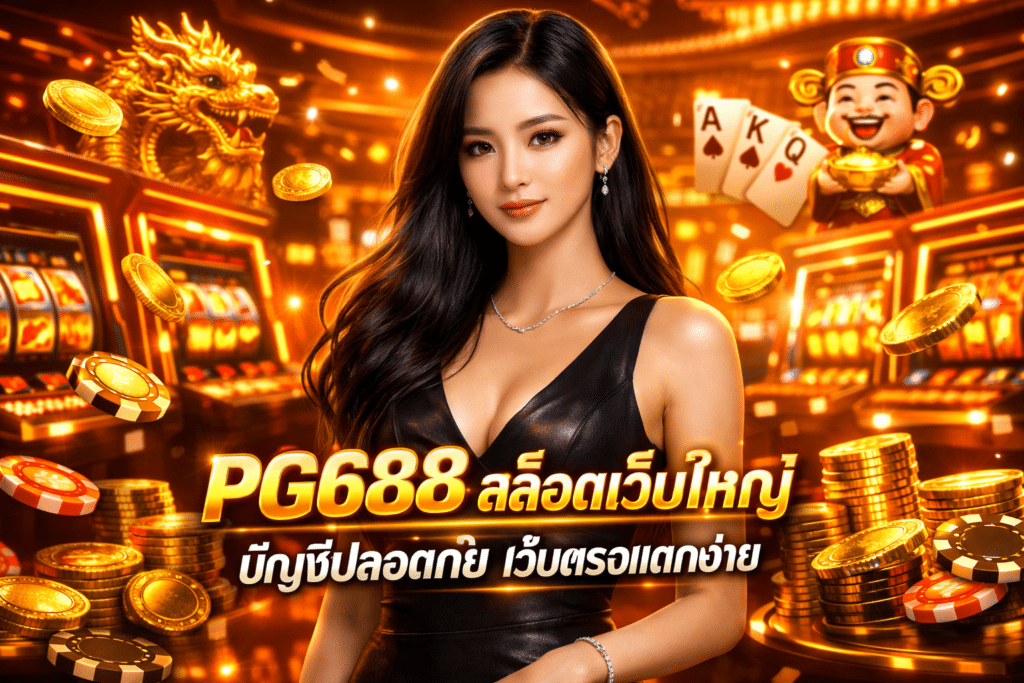 PG688 สล็อตเว็บใหญ่ บัญชีปลอดภัย เว็บตรงแตกง่าย ระบบเสถียร